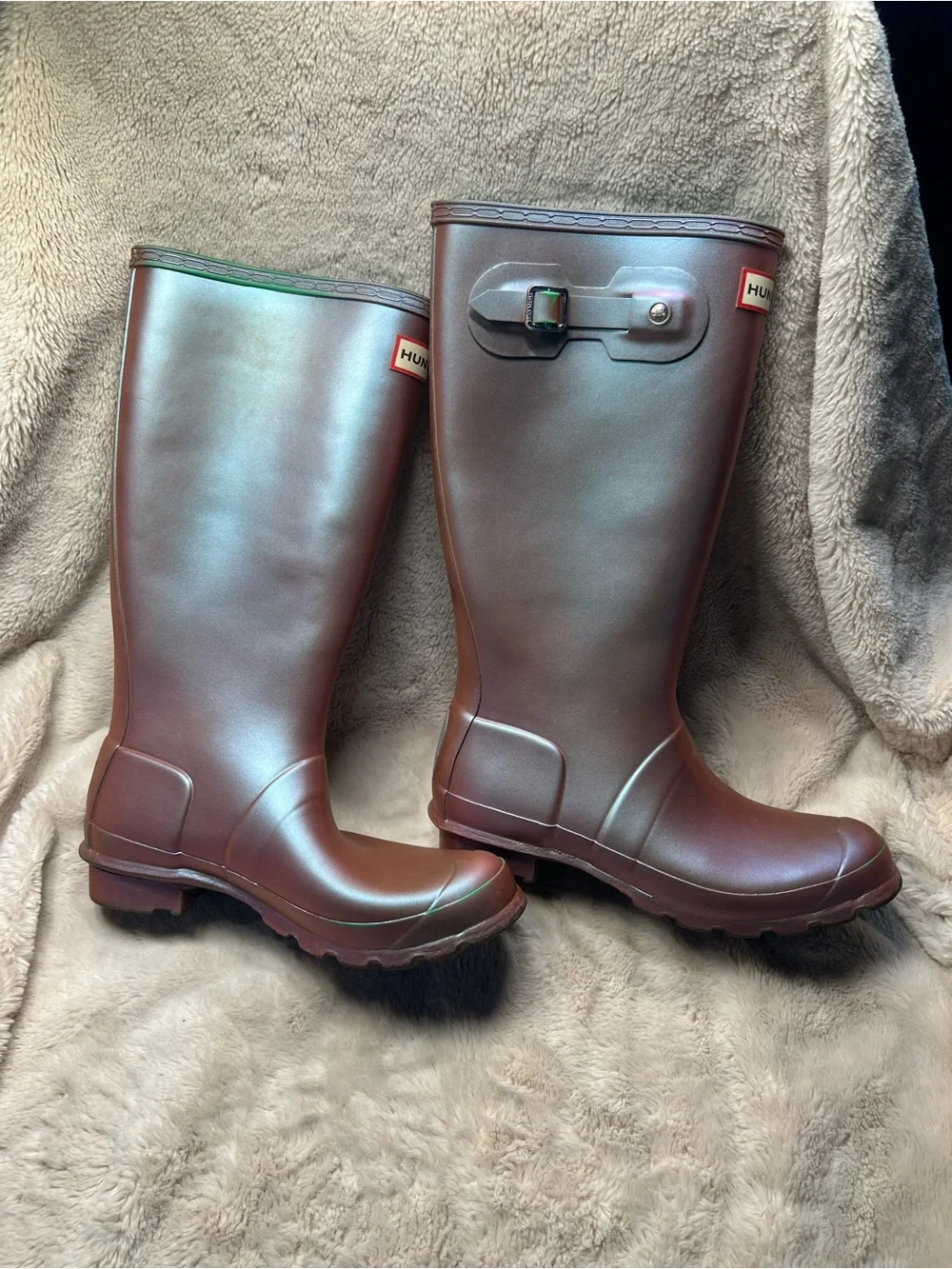 Hunter Original Tall rain boots girls size 6